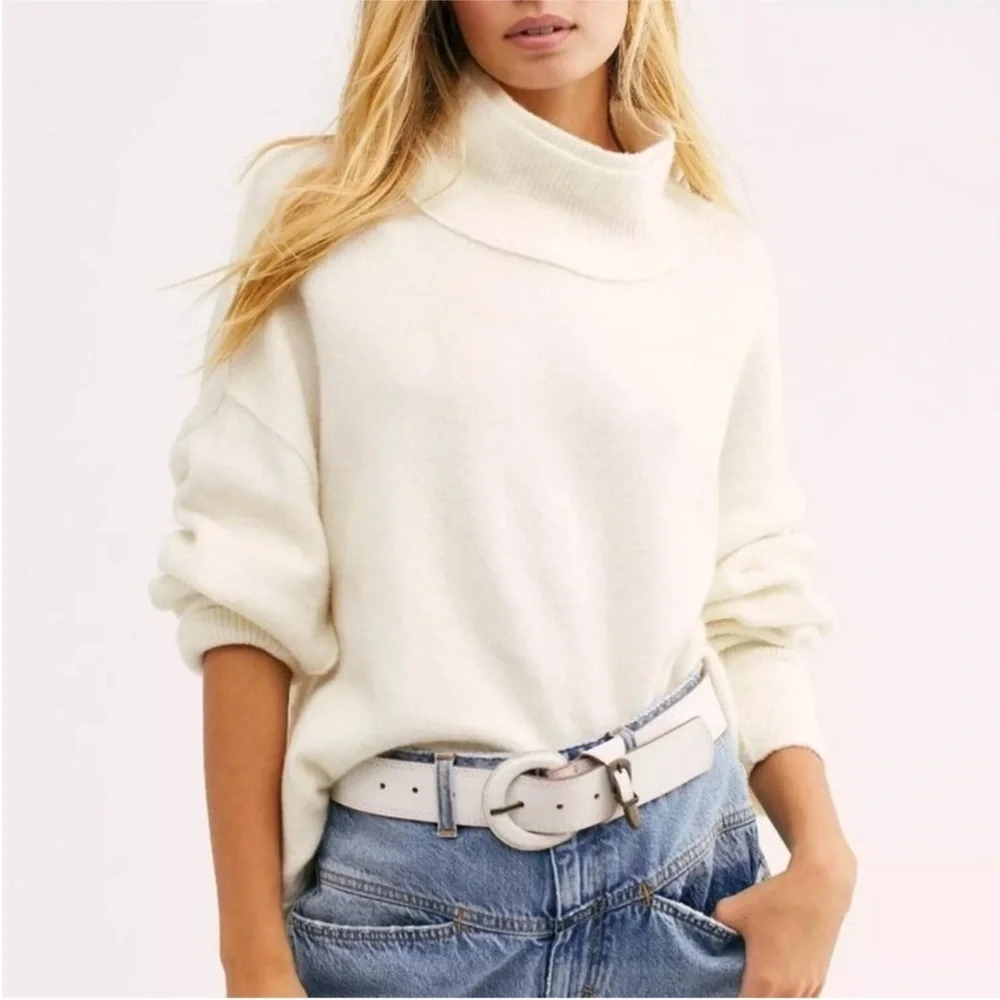 Free People Afterglow Oversized Sweater Medium - Picture 2 of 12